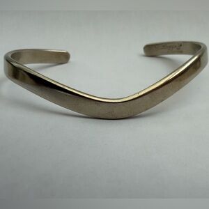 Sergio Lub Sterling Silver Wave Cuff Bracelet – Handmade California Designer